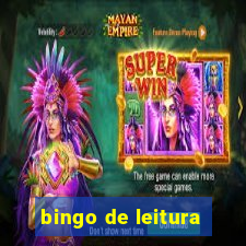 bingo de leitura